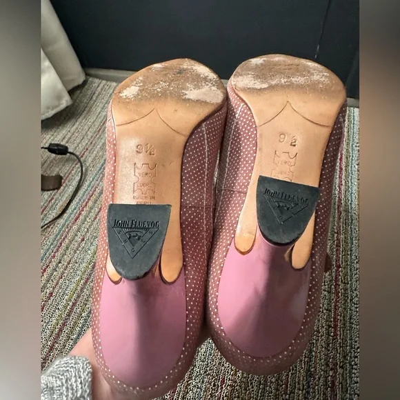 John Fluevog Poser Somani T-strap Heels - Picture 13 of 16